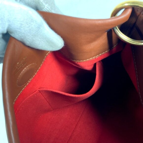 LOUIS VUITTON Brown Monogram Canvas Shoulder Bag - Picture 16 of 16